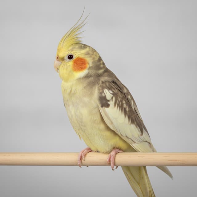 Fallow cockatiel