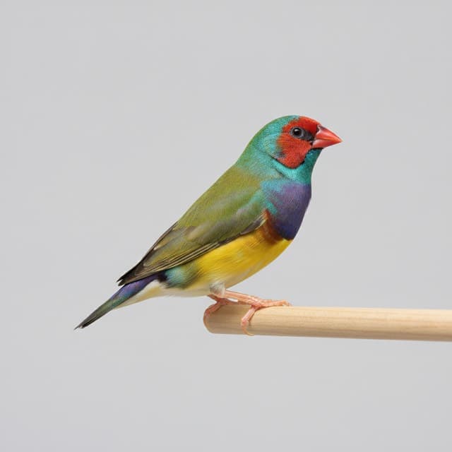 Black Breast gouldian finch