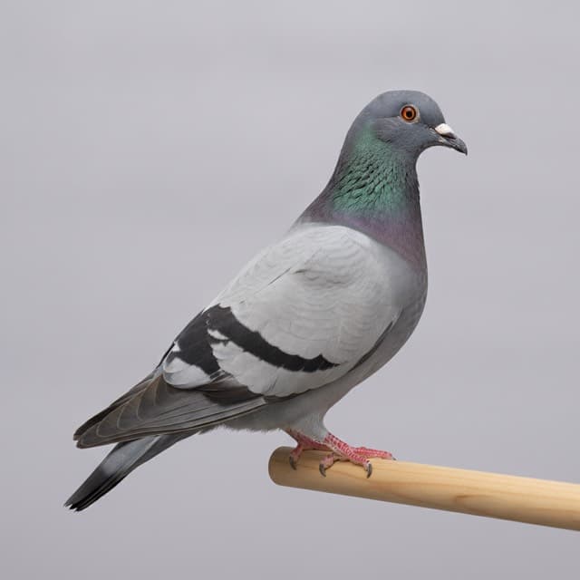 A pigeon / dove in normal colouring